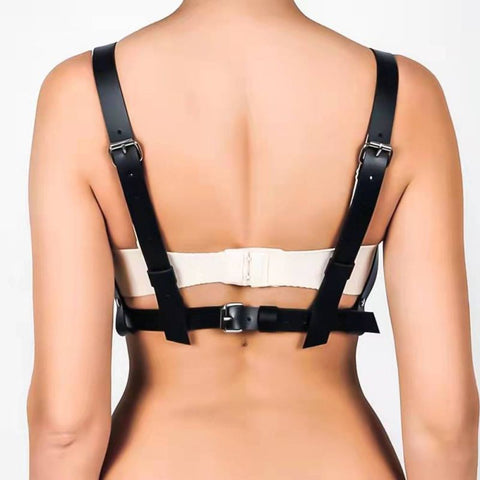 BDStyle Chest Harness with Pants Set Two Piece Bondage Ensemble - Her Fetish
