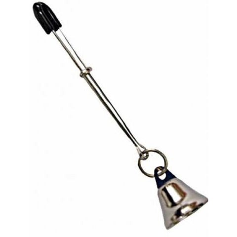 Chimera Nipple Clamps With Bells Silver Adjustable Pressure Control - Nipple and Clit Clamps