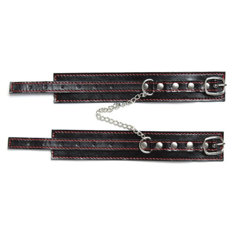 BDStyle Class Single Rivet Adjustable BDSM Cuffs - Cuffs and Restraints