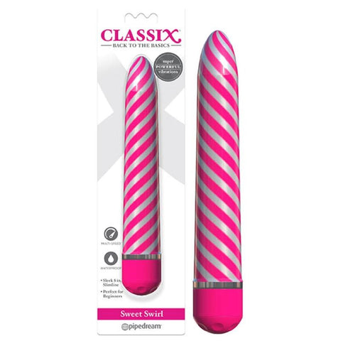 Pipedream Products Pipedream Classix Sweet Swirl Bullet Vibrator - Bullet Vibrators