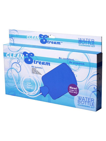 CleanStream 3 Quart Water Bottle Anal Cleansing Kit with Flow Control - Enemas and Douches