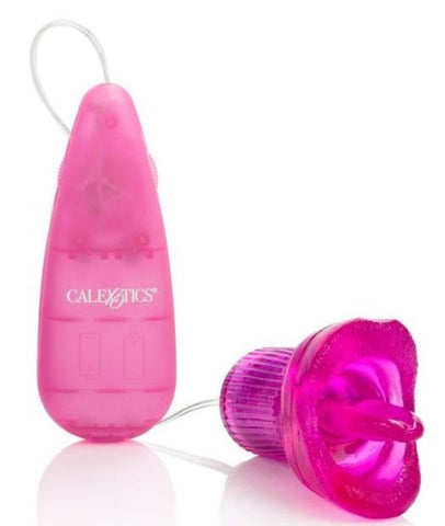 California Exotics Clit Kisser Clitoral Vibrator with Tongue Motion - Clit Ticklers and Pulsators