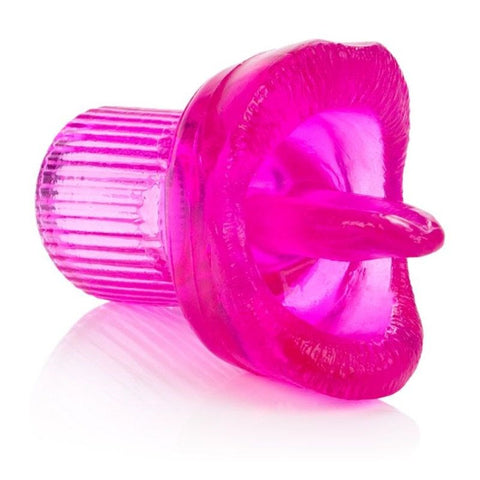 California Exotics Clit Kisser Clitoral Vibrator with Tongue Motion - Clit Ticklers and Pulsators