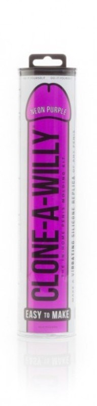 Empire Labs Customizable Neon Purple Dildo Kit with Vibrator - - Moulding Kits