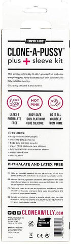 Empire Labs DIY Vulva Replica Kit Intimate Crafting Adventure Hot Pink - Moulding Kits