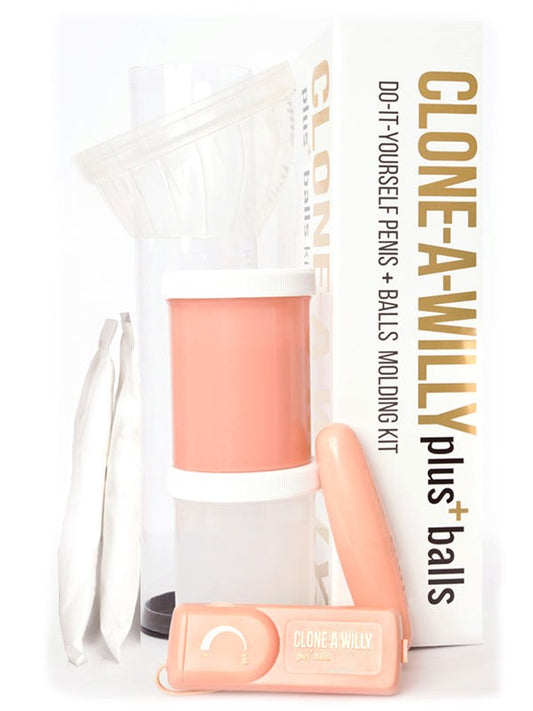 Empire Labs Clone A Willy Plus Balls Kit Create Personalized Vibrating Dildo - - Moulding Kits