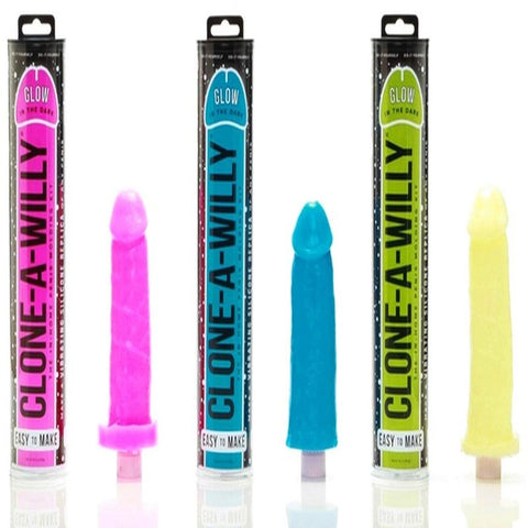 Empire Labs Customizable Vibrating Silicone Neon Blue Delight DIY Kit - Moulding Kits