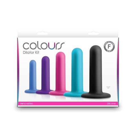 NS Novelties Colours Dilator Kit Five Graduated Sizes for Sexual Wellness - Luxury Sex Toys