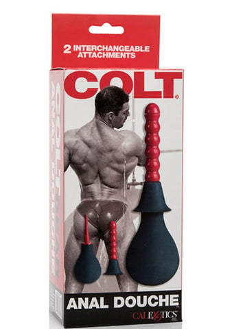 Colt Anal Douche Easy to Use Cleaning System Two Nozzle Attachments - Enemas and Douches