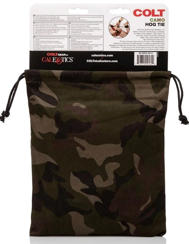 Colt Camo Hog Tie Rings Worth Wearing - - Cuffs And Restraints