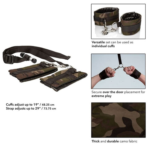 California Exotics Toughage Beginners Classic Kit Bondage Restraint Set - Cuffs And Restraints