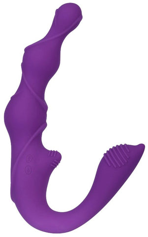 Evolved Come Together Strapless Strap On Triple Motor Vibrator - Strap On Sextoys