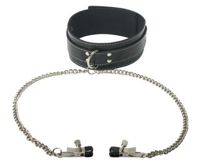 Coveted Collar And Clamp Union Quick Ship Cock Ring - - Collars and Leads