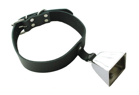 Spartacus Enterprises Cow Bell Collar Audible BDSM Power Exchange - Collars and Leads