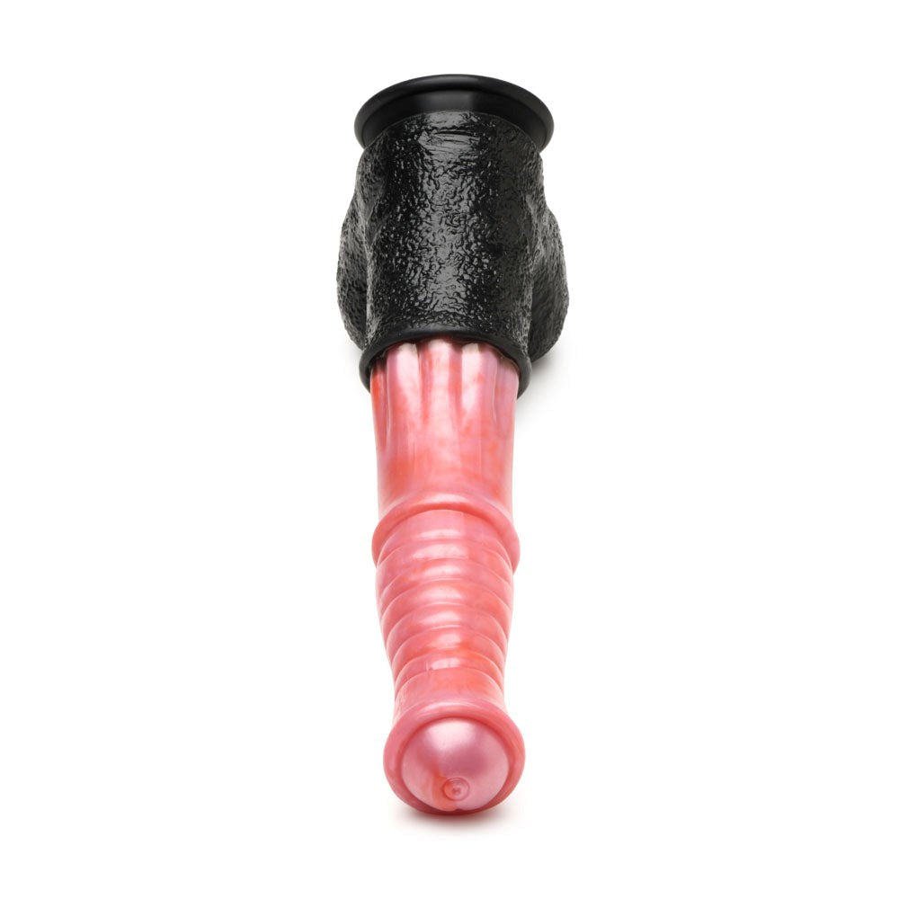 XR Brands Creature Cocks Giant Centaur Dildo Ribbed Pleasure Suction Cup - - Non-Realistic Dildos