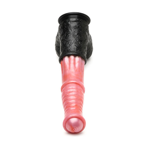 XR Brands Creature Cocks Giant Centaur Dildo Ribbed Pleasure Suction Cup - Non-Realistic Dildos