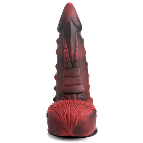 XR Brands Creature Cocks Scorching Lava Demon Dildo Fantasy Textured Design - Non-Realistic Dildos