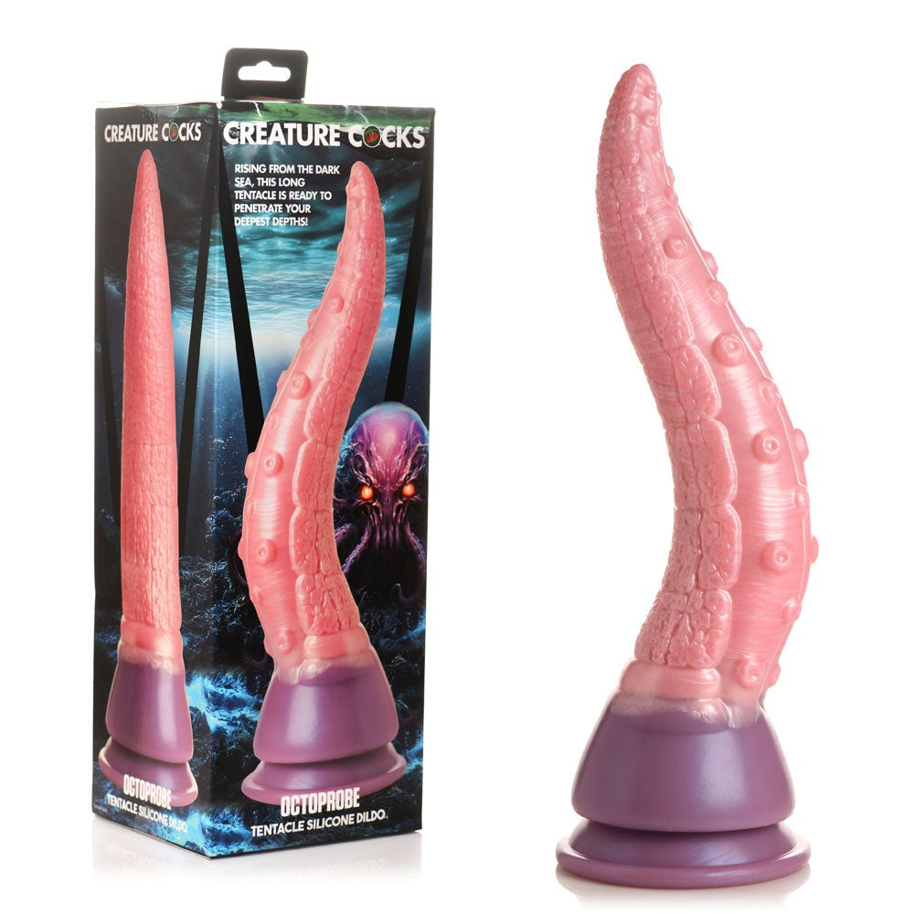 XR Brands Creature Cocks Octoprobe Dildo Tentacle Fantasy Sex Toy - - Non-Realistic Dildos