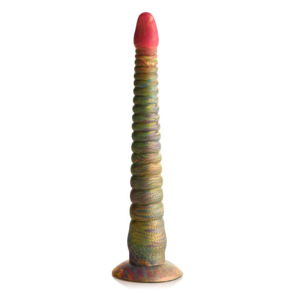 XR Brands Creature Cocks Tenta Dick Dildo with Rainbow Tentacle Design - - Non-Realistic Dildos