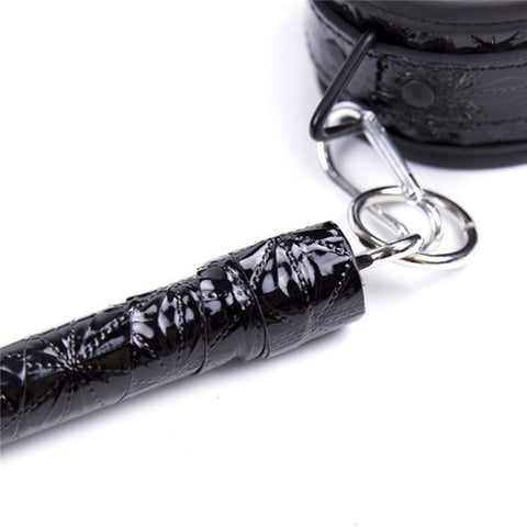 BDStyle Crocodile Wrist and Ankle Cuffs Bar Black Connecting Bar - Spreaders and Hangers
