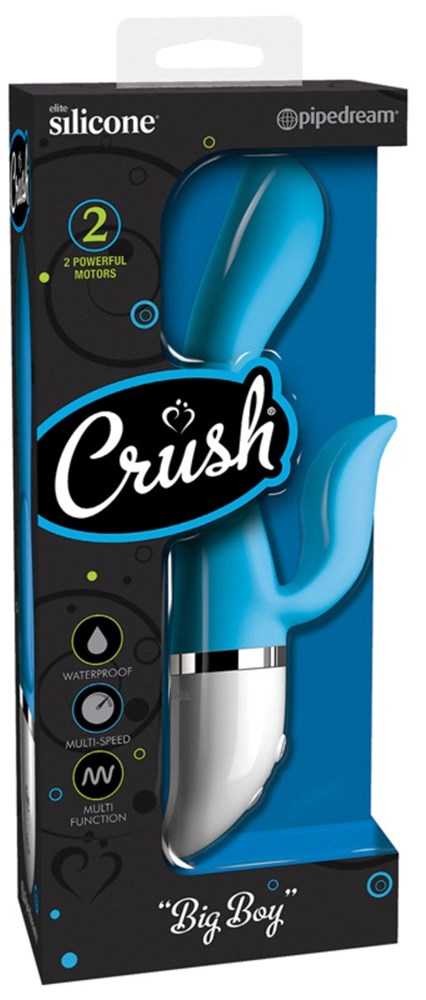 Pipedream Products Pipedream Crush Big Boy Silicone Rabbit Vibrator Dual Motor - Rabbit Vibrators