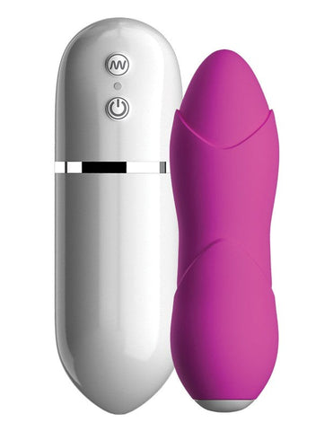 Pipedream Crush Blossom Multi Function Bullet Vibrator with Textured Surface - Waterproof Vibrators