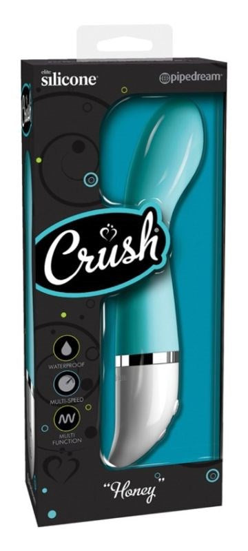 Pipedream Crush Honey Waterproof G Spot Massager Curved Vibrator - - Waterproof Vibrators