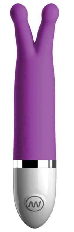 Pipedream Crush Luv Bug Silicone Clitoral Vibrator with Flickering Antennae - - Waterproof Vibrators