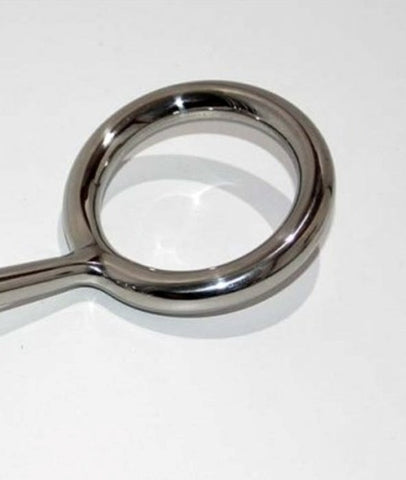 Hells Couture Crusty Cock Ring With Anal Ball Option CRing for Winners - Spreaders and Hangers