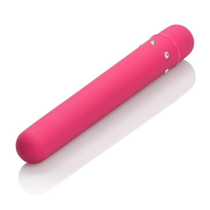 California Exotics Crystal Chic Bullet Vibe Pink with Crystal Accents - - Bullet Vibrators