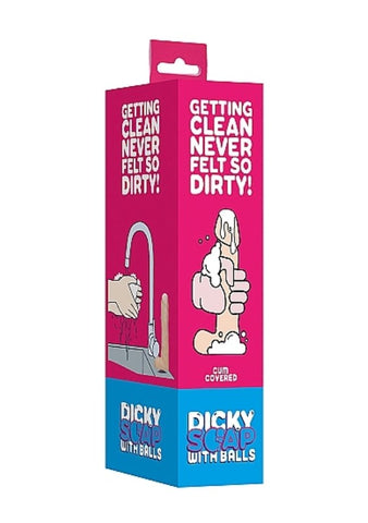Shots Toys Cum Covered Dicky Soap With Balls Novelty Penis Shaped Soap - Sex Games, Coupons and Tricks