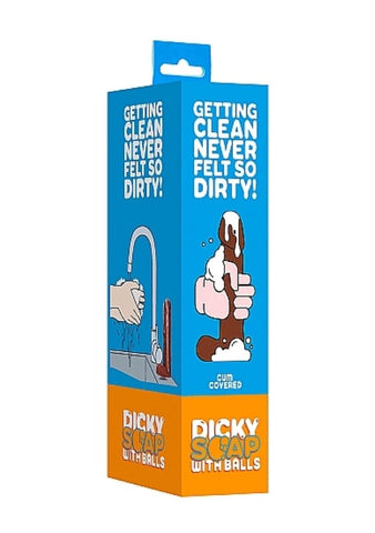 Shots Toys Cum Covered Dicky Soap With Balls Novelty Penis Shaped Soap - Sex Games, Coupons and Tricks