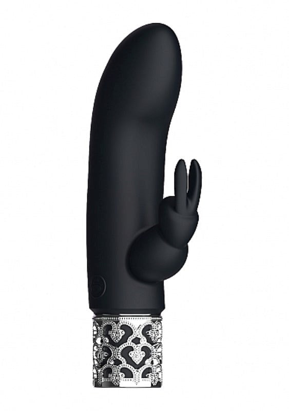 Shots Toys Dazzling Rechargeable Silicone Bullet Black Clitoral Vibrator - - Rabbit Vibrators