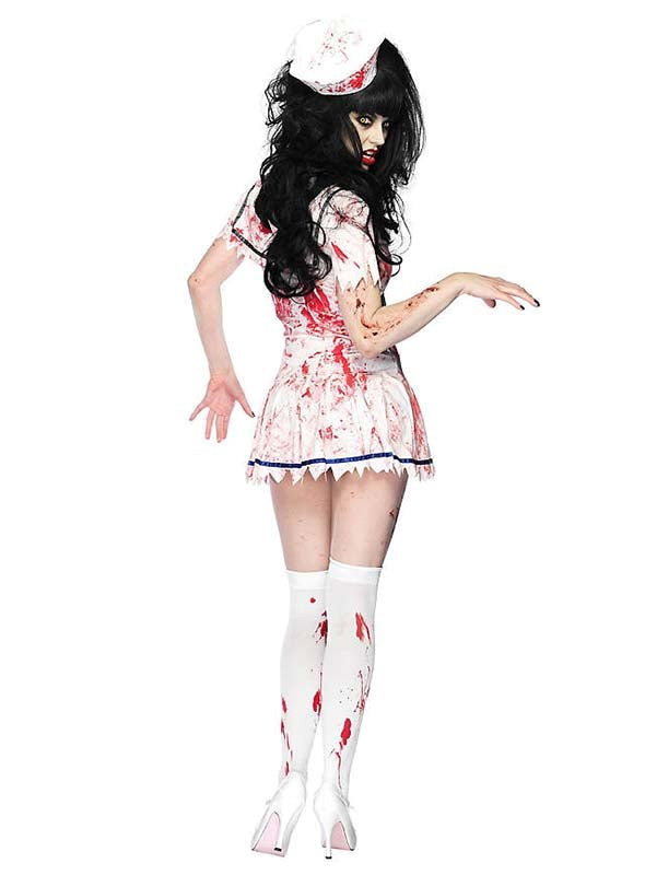Leg Avenue Decaying Sailor Debbie Costume Halloween Maritime Horror Dress - - Fancy Dress Ups
