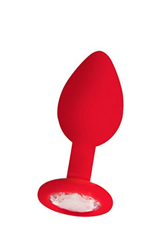 Shots Toys Regular Diamond Silicone Butt Plug - Butt Plugs