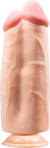 NANMA Corporation DeepIn 7.5 inch Double Realistic Dong with Suction Cup - Realistic Dildos
