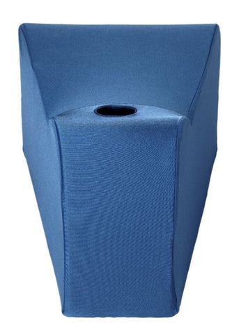 XR Brands Deluxe Ecsta Seat Wand Positioning Cushion Blue Ergonomic Wand Support - Vibrator Accessories