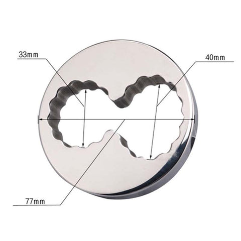 BDStyle Designer Scrotum Stretchers Surgical Grade Steel Ball Stretching - Steel Sex Toys