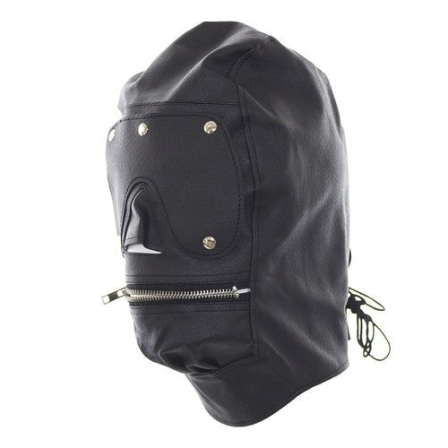 Detachable Bondage Hood Slide In Perfection - - Bondage Hoods