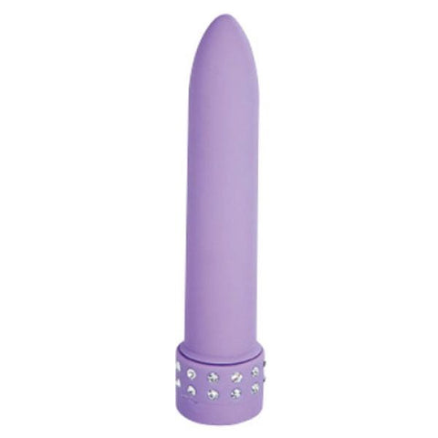 Seven Creations Diamond Silk Long Multi Speed Waterproof Vibrator - Waterproof Vibrators