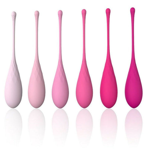 Evolved Diamonds by Playful The Kegel Eggs Weighted Training Set Diamond Texture - Love Eggs and Kegel Exercisers