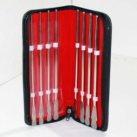 Hells Couture Dittle Urethral Sounding Kit Medical Grade Steel Sounds - Penis Plugs