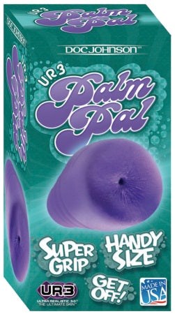 Doc Johnson Palm Pal UR3 Ass Masturbator with Realistic Texture - Masturbators and Strokers