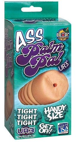 Doc Johnson Palm Pal UR3 Ass Masturbator with Realistic Texture - Masturbators and Strokers