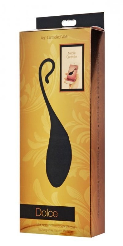 XR Brands Dolce 10 Function App Controlled Bluetooth Vibrator - - Personal Massagers