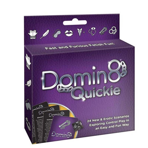 Creative Conceptions Domin8 Quickie Adult Card Game 24 Erotic Scenarios - Sex Games, Coupons and Tricks