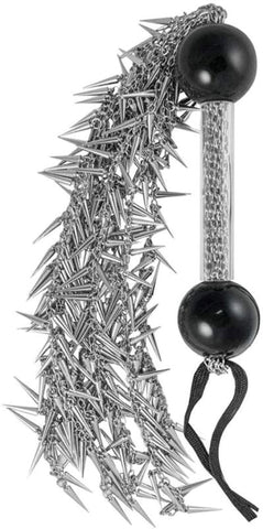 Nasstoys Dominant Submissive Collection Spiked Chain Whip for BDSM Play - Whips And Crops