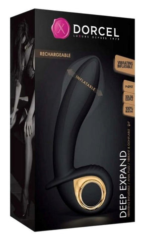 Marc Dorcel Toys Deep Expand Inflatable Anal Vibrator - G-Spot Vibrators