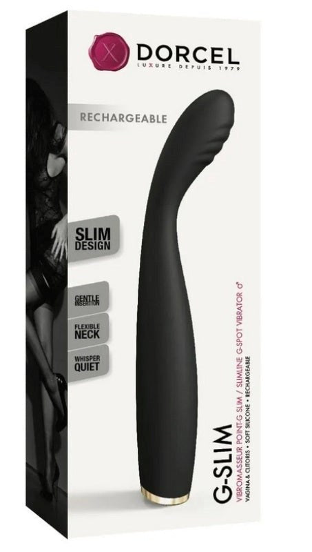 Marc Dorcel Toys G Slim G Spot Vibrator with Flexible Neck - - G-Spot Vibrators