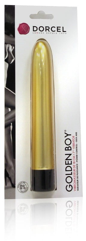 Marc Dorcel Toys Luxury Collection Golden Boy Bullet Vibrator - - Metal Vibrators